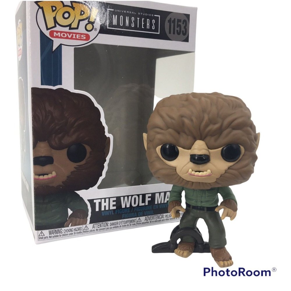Funko Pop! Movies - MONSTERS - THE WOLF MAN 1941 #1153 -  Exclusive